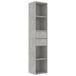 VidaXL Boekenkast 36x30x171 cm bewerkt hout betongrijs