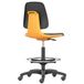 Bimos Chaise d'atelier Labsit, roues autobloquantes, repose-pieds