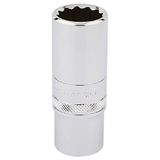 Draper 33013 Metrisch 3/8-inch vierkant aandrijving Hi-Torq 12-punts diep 17 mm aansluiting