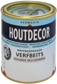 Hermadix Houtdecor Dekkende Beits - 0,75 liter - Wit