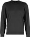 MARVELIS modern fit trui wol - O-hals - zwart