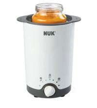 NUK Thermo 3in1 Flessenwarmer - Wit, Zwart - Warmhoudfunctie