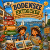 Bodensee Entdecker: Dein Urlaubs Rätsel-, Mitmach- und Erinnerungsbuch – Spielen, Lernen, Malen und Entdecken für Kinder ab 6 Jahren