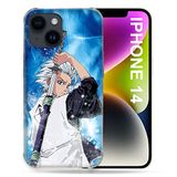 Beschermhoes iPhone 14 (6.1) Manga Bleach Hitsugaya Beschermhoes compatibel met MagSafe