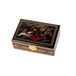 Lachineuse Sieradendoos met keizerlijk motief - opbergdoos van gelakt hout met feniks en draak - traditionele Aziatische decoratie - geschenkdoos voor dames - decoratief object - cadeau-idee - 21 x
