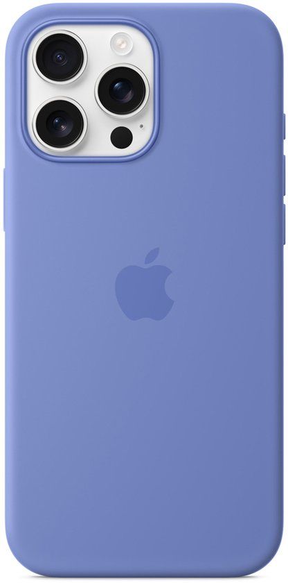 Apple Silicone Backcover MagSafe voor de Apple iPhone 16 Pro Max - Periwinkle