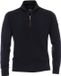 Redmond Heren Trui Katoen - Schipperstrui met Rits - Donker Blauw - 5XL