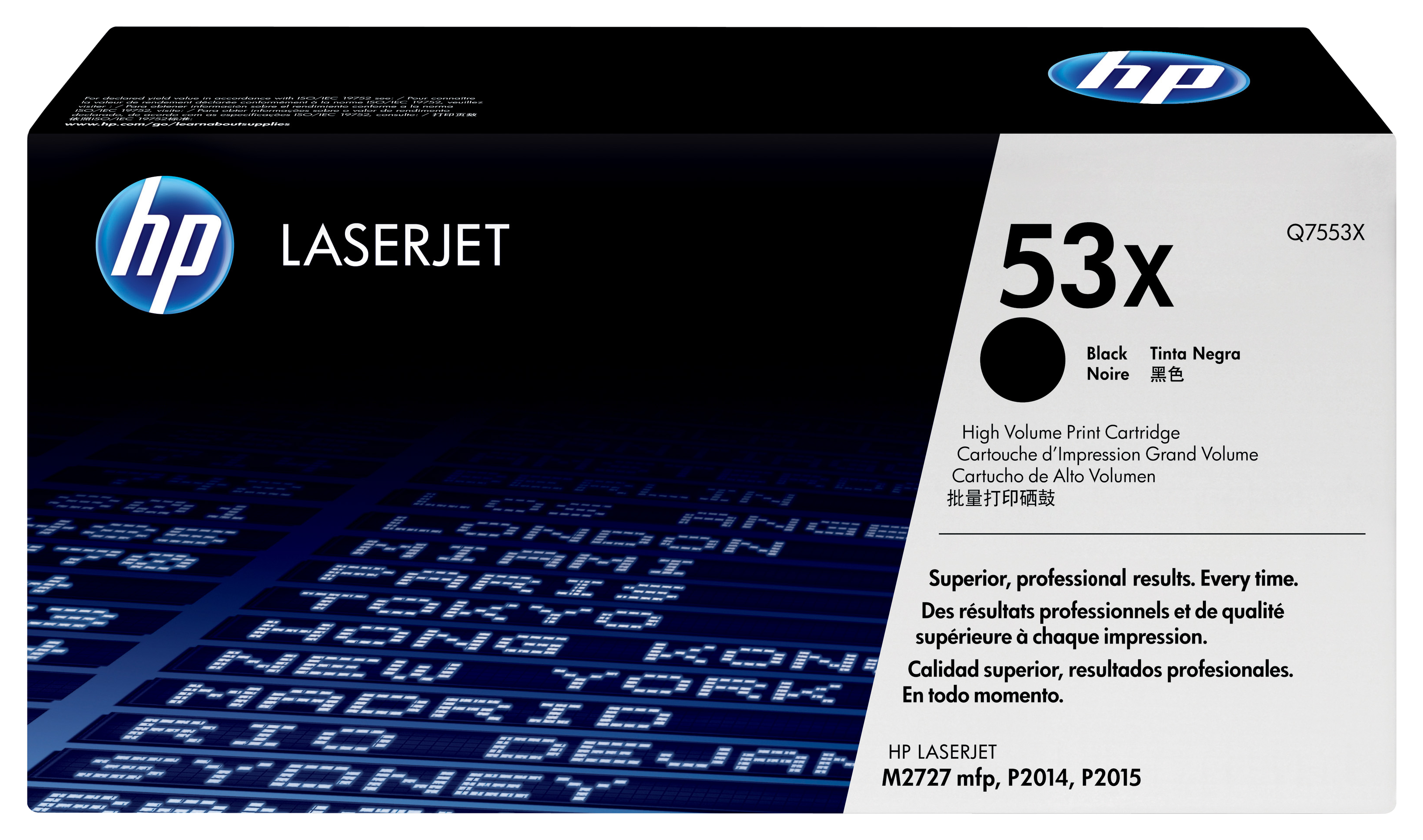 HP 53X Zwarte Toner Cartridge (Q7553X) - High Capacity