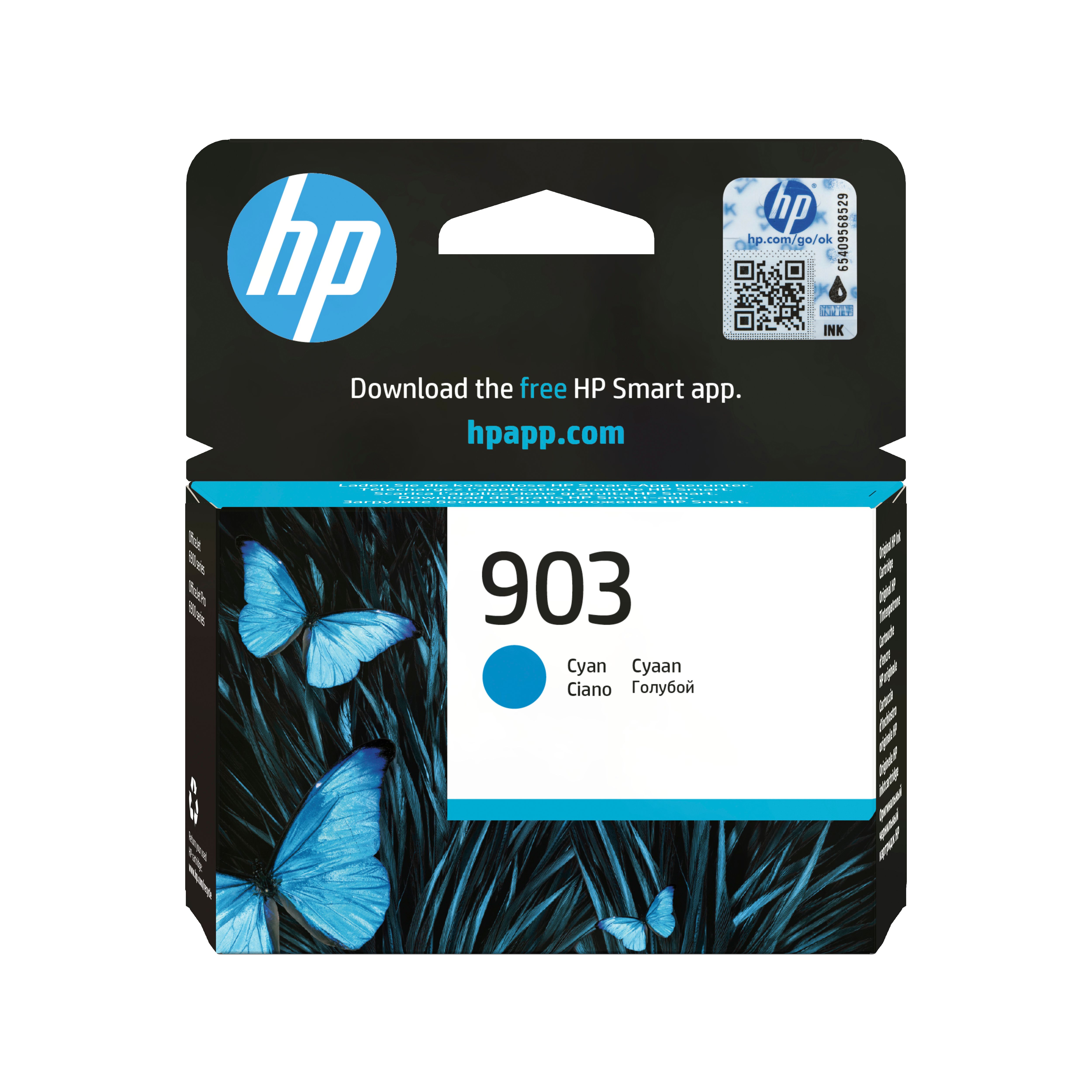 HP 903 Original Cyan Ink Cartridge