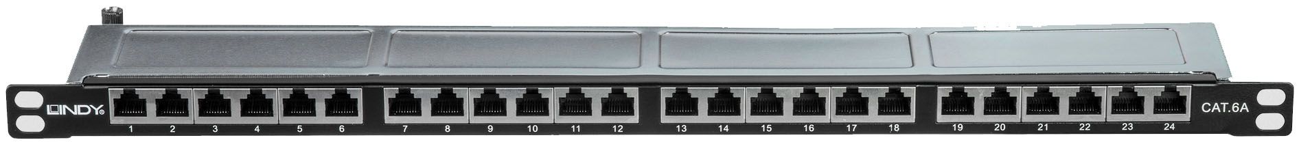 LINDY 25884 Patch Paneel - Zwart