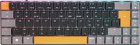 Cherry CHERRY MX-LP 2.1 Compact Wireless, draadloos gamingtoetsenbord met 68 toetsen, Franse lay-out (AZERTY), RGB-achtergrondverlichting, mechanische schakelaars, MW LOW PROFILE SPEED, zwart