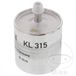 Mahle Fuel Filter 8 mm Silver