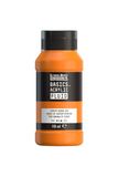 Liquitex Basics Fluid acrylverf, 118 ml fles - cadmiumoranje kleur