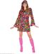 Widmann Hippie Kostuum Vrouw Multicolor S