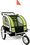 Viking Choice Fietkar - 2 kinderen - met schokbreker - lime logo