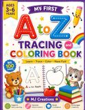 My First A to Z Alphabet Coloring Book