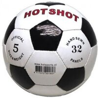 Hotsports Hot sports Voetbal hot-shot wit zwart maat 5
