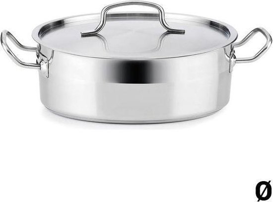 Quid Cook Inox Basika pan, roestvrij staal