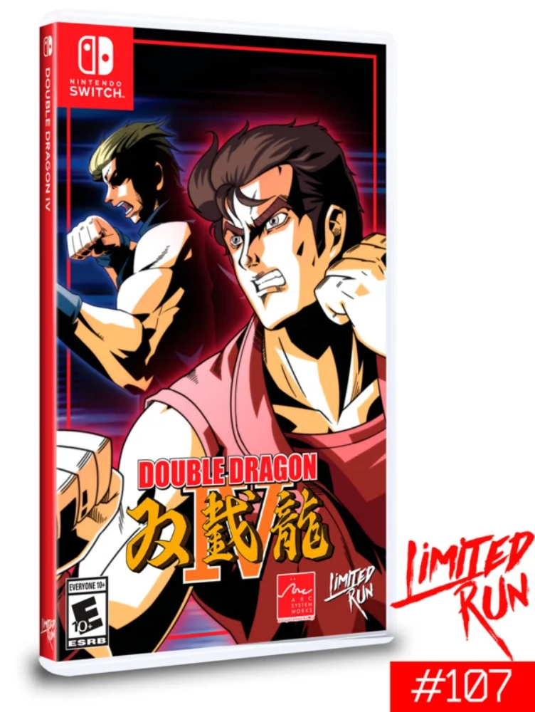 Limited Run Double Dragon IV Games) Nintendo Switch