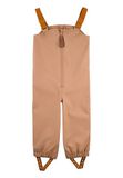Sterntaler Regenbroek met ritssluiting, verstelbare bandjes, ongevoerd, effen uitrusting voor baby's en kinderen, uniseks, Klei