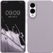 kwmobile telefoonhoesje geschikt voor Samsung Galaxy S25 Edge - Back cover in lavendel