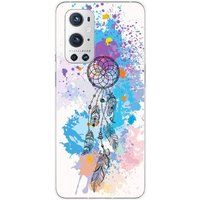 1001 coques OnePlus Bedrukt siliconen hoesje compatibel met OnePlus 9 Pro 5G Dreamcatcher color
