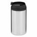 Merkloos / Sans marque Inspirion Gmbh Thermosbeker/warmhoudbeker Koffie To Go - metallic zilver - 290 ml - dubbelwandig - met schroefdop