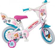 Toimsa Paw Patrol Kinderfiets 12 Inch Meisjes Wit
