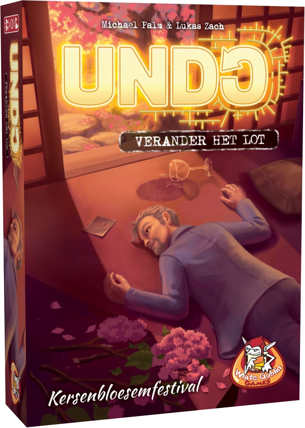 White Goblin Games Undo - Kersenbloesemfestival - Unisex - Rood