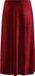 DREIMASTER Jupe rouge foncé
