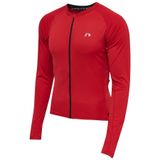 Newline Heren Fietsshirt Lange Mouwen Core Bike Jersey Tango Red M