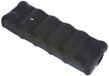 Meliconi 461003 - Universele hoes voor afstandsbediening, elastisch, rubber, zwart, M breedte 50-55 mm, hoogte 160-195 mm