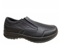 Grisport 8615 Heren Instappers Zwart/Bruin Leer Maat 39