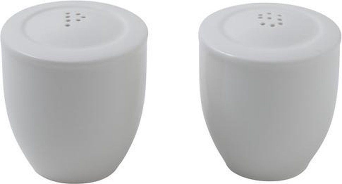 Villeroy & Boch For Me Zout- & Pepervaatje - Wit - Porselein
