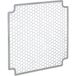 SEPA FSB92-02 EMC-afschermrooster 1 pièce (l x h x p) 94 x 0.5 x 94 mm Inox