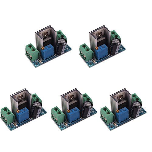 DollaTek LM317 Verstelbare DC naar DC Step Down Voeding Buck Converter Module 4.2V-40V tot 1.2V-37V - 5st