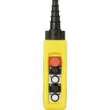 TRU COMPONENTS TC-A4713 Hangknop Met NOT-AUS schakelaar 1 stuk(s)