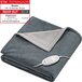 Beurer HD 75 Elektrische bovendeken - 180x130 cm - Fleece - Cosy Grey