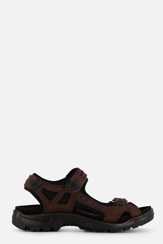 Ecco Offroad Sandalen Heren - Maat 41 - Donkerbruin/Zwart
