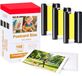 OEM Canon 3 kleurenpatronen + 108 vellen fotopapier (100x148 mm) voor de CP1500