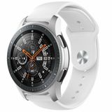 By Qubix Qubix Garmin Venu 4 - 45mm Rubberen Sportband Wit Smartwatch Bandje 22mm