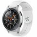 By Qubix Qubix Garmin Venu 4 - 45mm Rubberen Sportband Wit Smartwatch Bandje 22mm