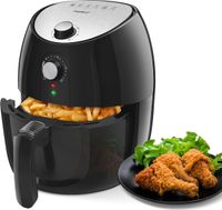 Aigostar Hayden Pro 30IBO - Hetelucht Friteuse - Zwart