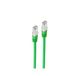 shiverpeaks BS75711-H0.5G Câble réseau Vert 0,5 m Cat6 S/FTP (S-STP) Rond