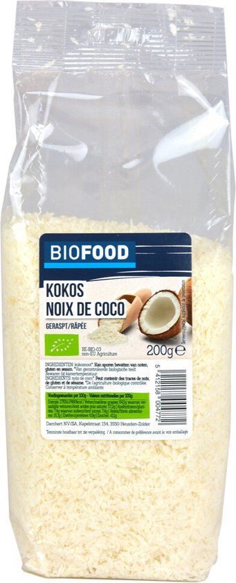 Damhert Biofood Kokos Graspt BIO 200 gr