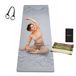 FunLife Yogamat 183 × 61 cm met 3 Weerstandsbanden – 8 mm TPE Fitnessmat Sportmat Antislip met Draagriem voor Yoga en Pilates