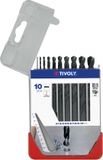Tivoly HSS Metaalborenset - 10 delig - 1 tot 10mm