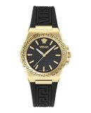 Versace Greca Reaction VE0D00225 Horloge - Kunststof - Zwart - Ø 38 mm