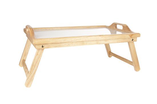 Cosy&Trendy Bedplateau - Rubberwood - 61x33x23.5 cm