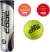 Balls Unlimited Code Black balles de tennis - 4 stuks - Jaune